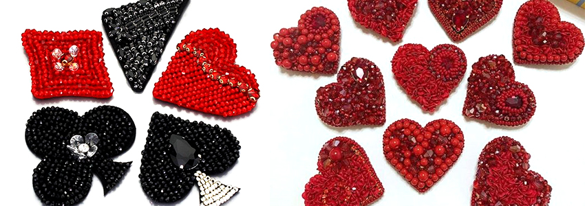 beaded patches factory