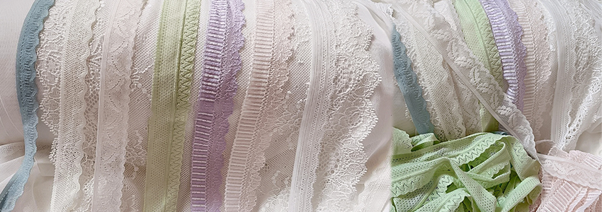 elastic lace trim for women