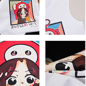 wholesale custom heat transfer printing for clothes
