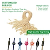 polyester hang tag string