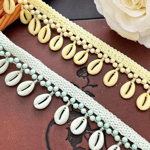 shell fringe trim designs