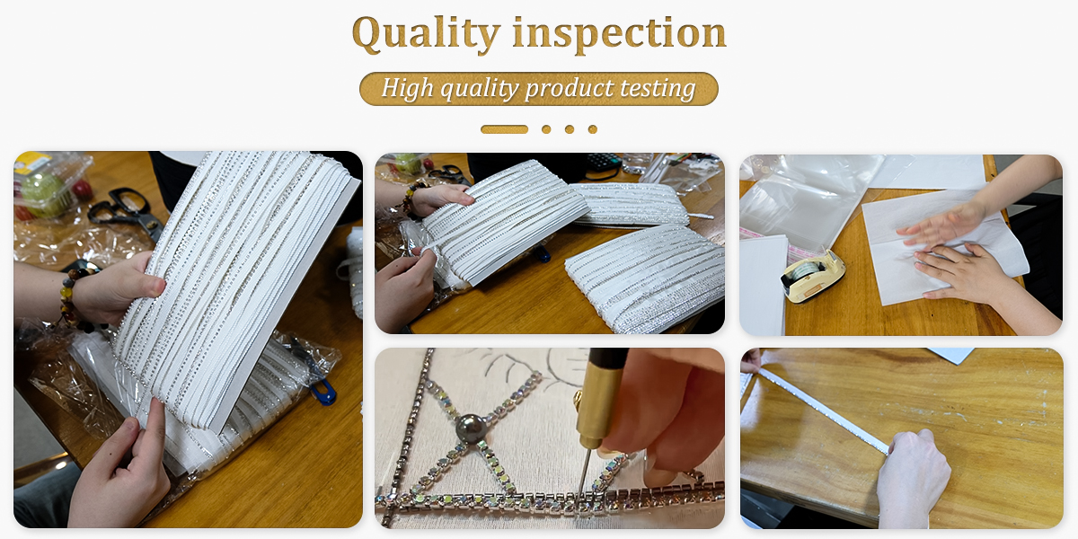 blingbling glass rhinestone trim