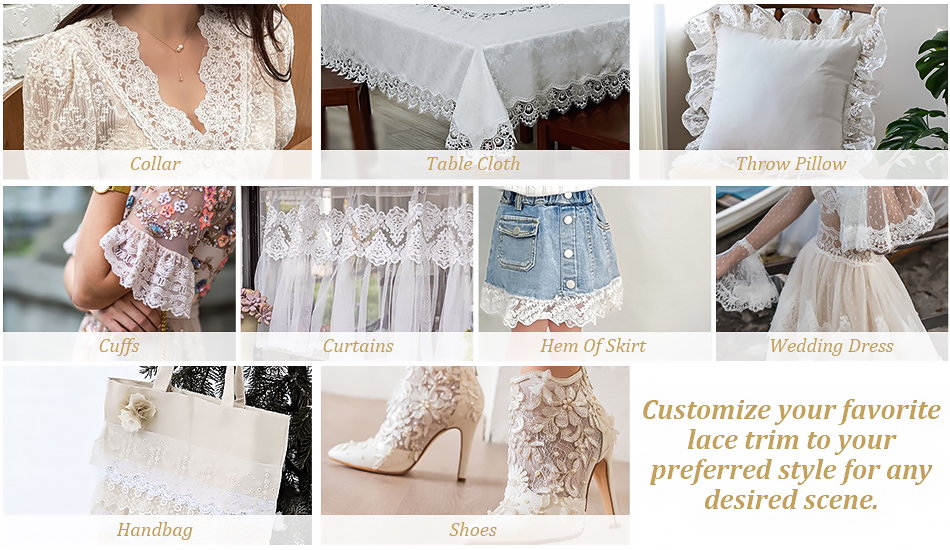 lace trims wholesale