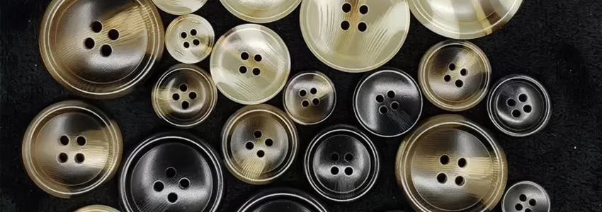custom resin buttons supplier