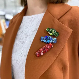 beaded rhinestone applique for dress