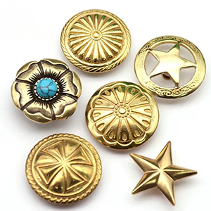 supplier custom engraved metal buttons