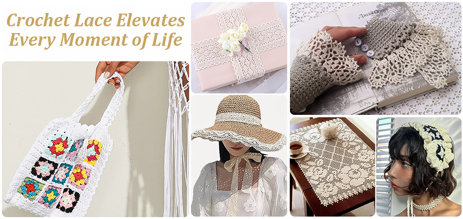 Applications of Crochet Lace
