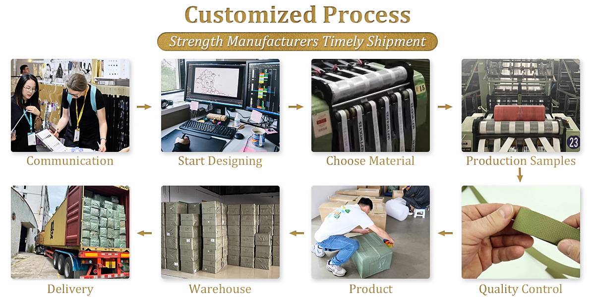elegant custom printed elastic bands