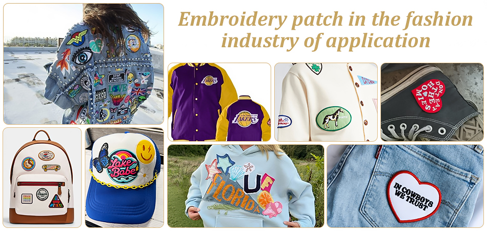 Embroidery Patches in Fashion and Beyond