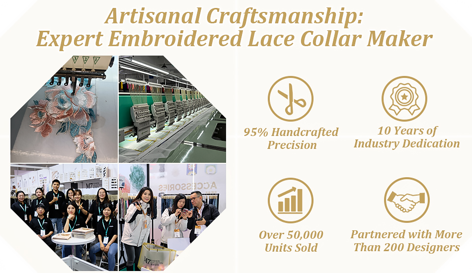 Advantages as an Embroidery Lace Collar Manufacturer