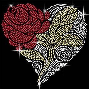 custom hot fix rhinestone transfers for clothing
