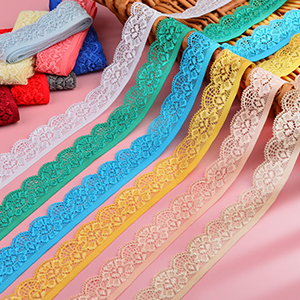 customized elastic lace trim