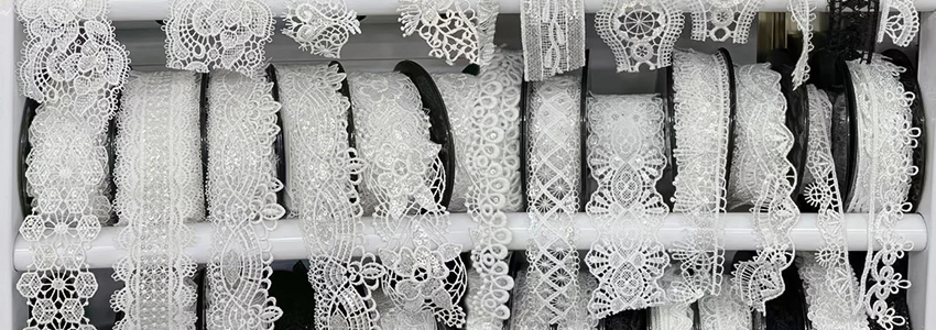 polyester lace trim supplier
