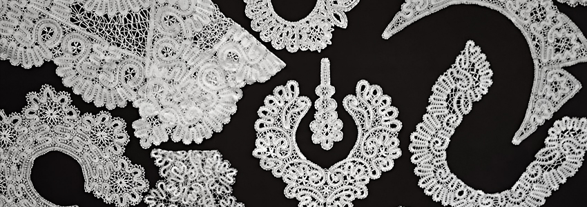 muti-types collar embroidery