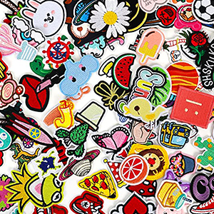 colorful custom embroidery patches