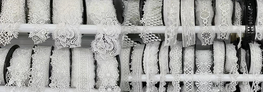mesh lace trim for women