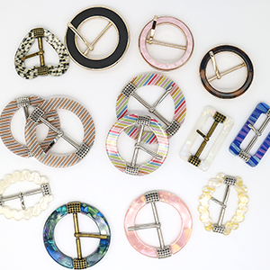 colorful plastic resin buckles