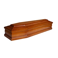 JS-IT014 European Style Cheap Used Coffins for Sale Cofin Funeral Coffin