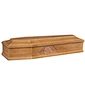 JS-E032 European Style Adult Wooden Coffin High Quality Paulownia Wood Casket Colorful Cremation-Funeral Supplies