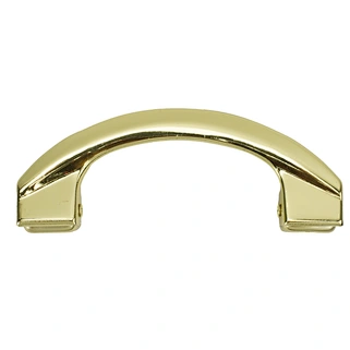 AT-137 European Style Funeral Coffin Handles Cheap Metal Zinc France Accessories with Colorful Finish and Golden Hardware