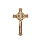 JS-Jesus 4# European Style Gold Cross Casket Handle Jesus Style Adult Pacifica Cremation Wood Coffin Plastic Funeral Accessories