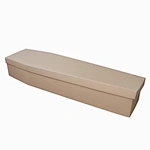 CE-01 Assembly Biodegradable Satin Cremation Cardboard Coffins Adult Velvet Interior Manufacturer Direct Prices