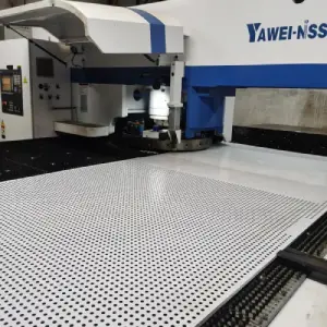 Exterior wall punching aluminum plate 1