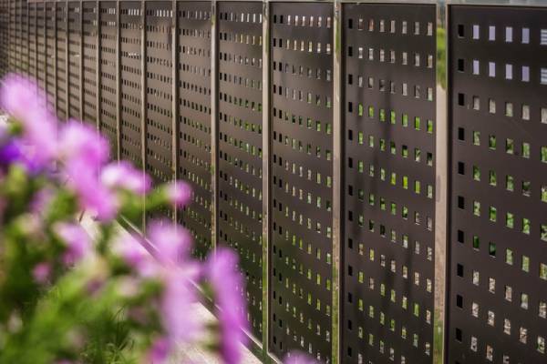 custom perforated metal sheeting