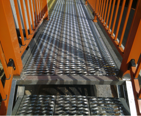 Grip Strut Safety Grating