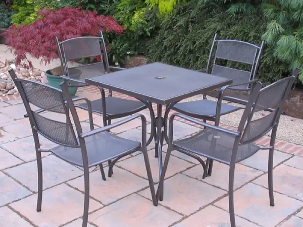 expanded metal patio furniture