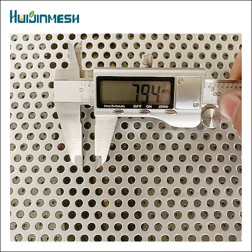 perforated ss sheet round hole,