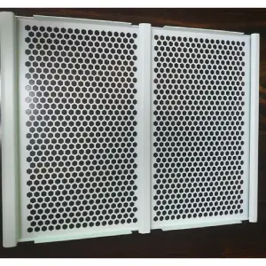 perforated metal ceiling panel