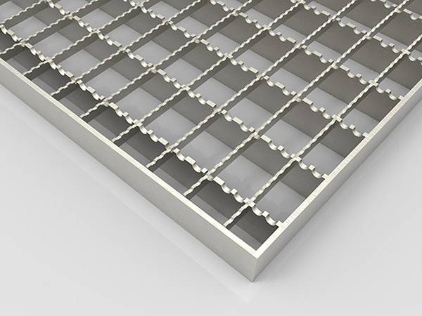 serrated steel grating