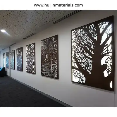 laser cut decorative wall panels