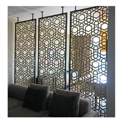laser cut room divider
