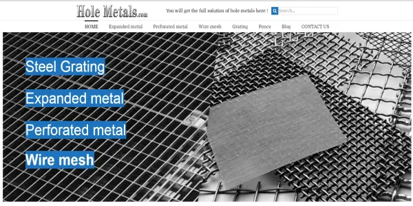 holemetals website