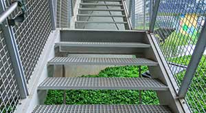 exterior metal stair treads