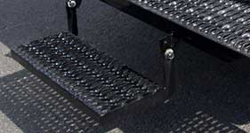 diamond-grip stair tread