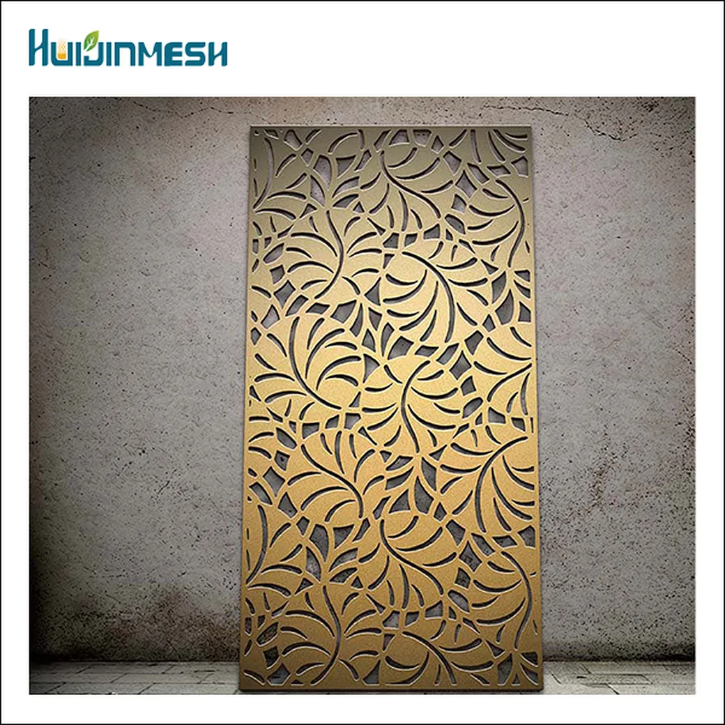 laser cut metal privacy screen
