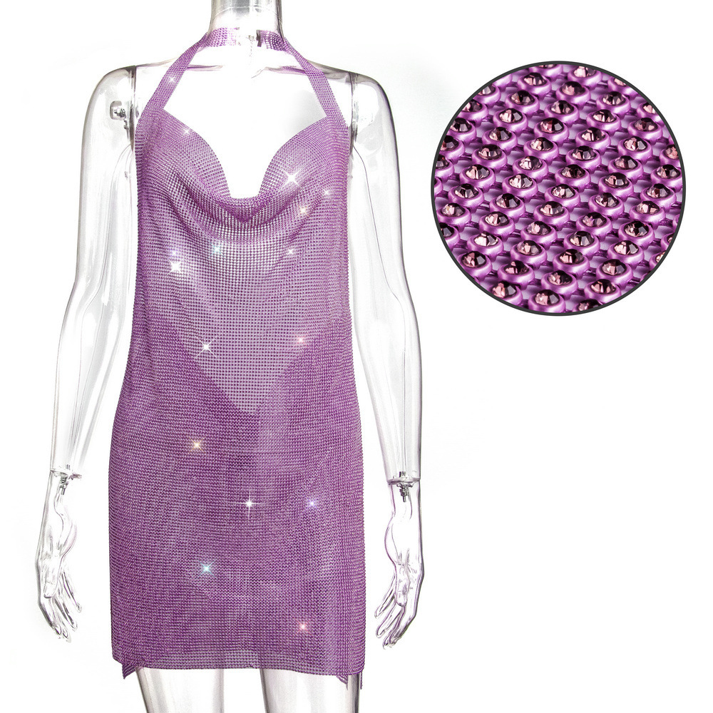 mini rhinestone dress