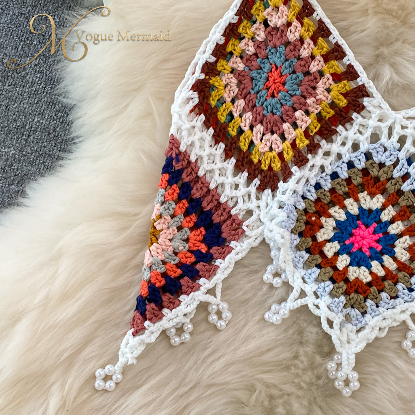 women crochet set outfit