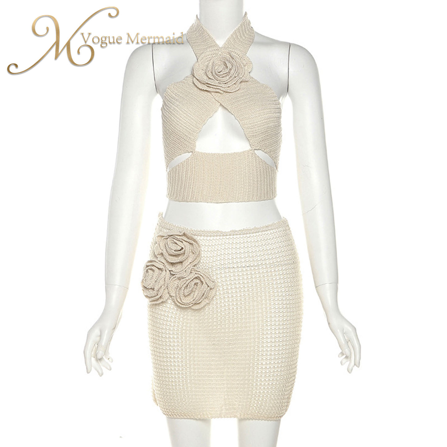 crochet outfit set for beach