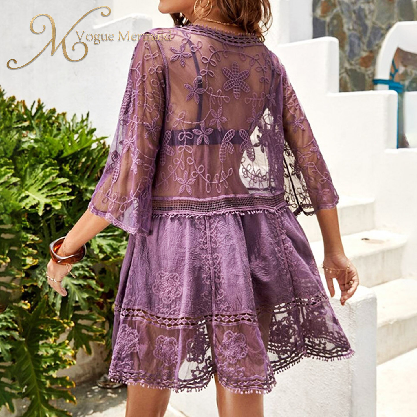 lace beach dress for women