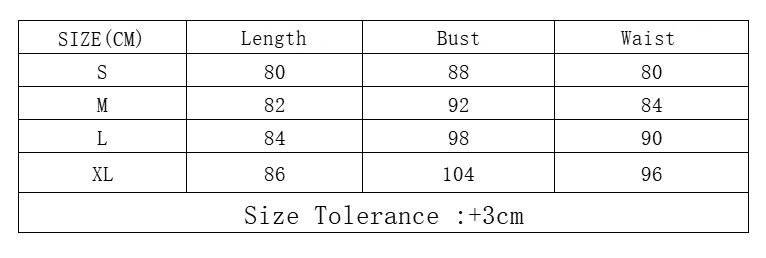 size of crocheted dresses