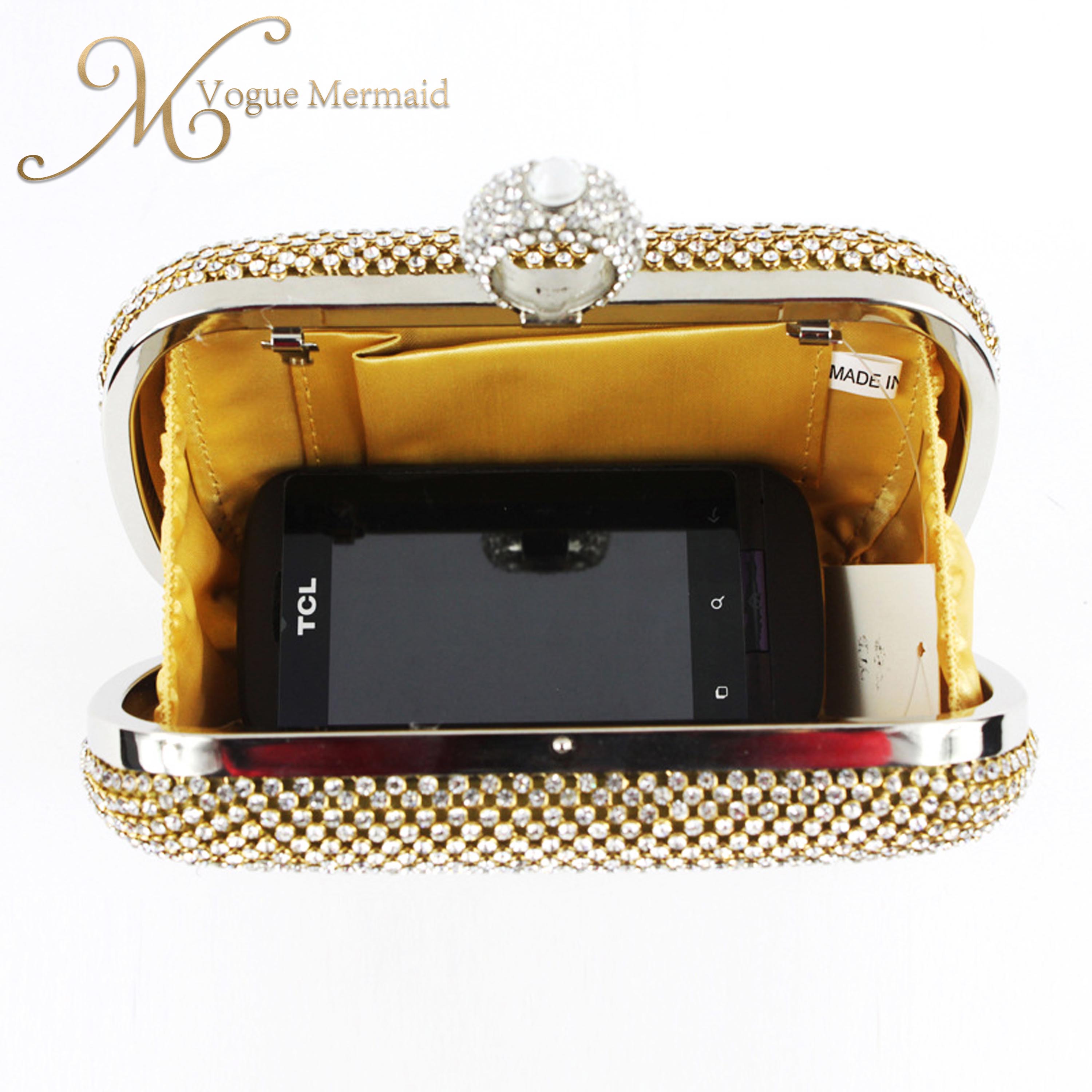 party rhinestone clutch evening bag