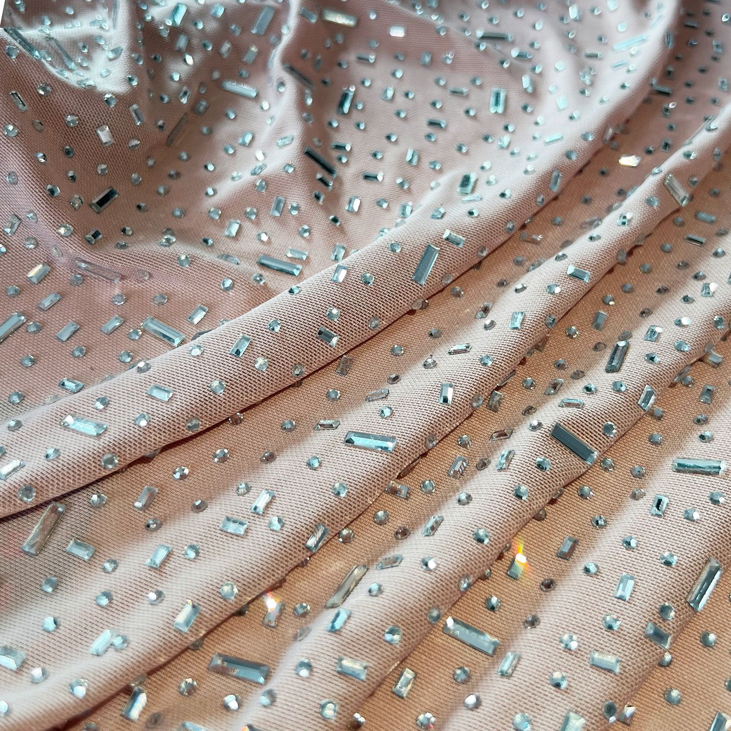 high quality rhinestone birthday dress