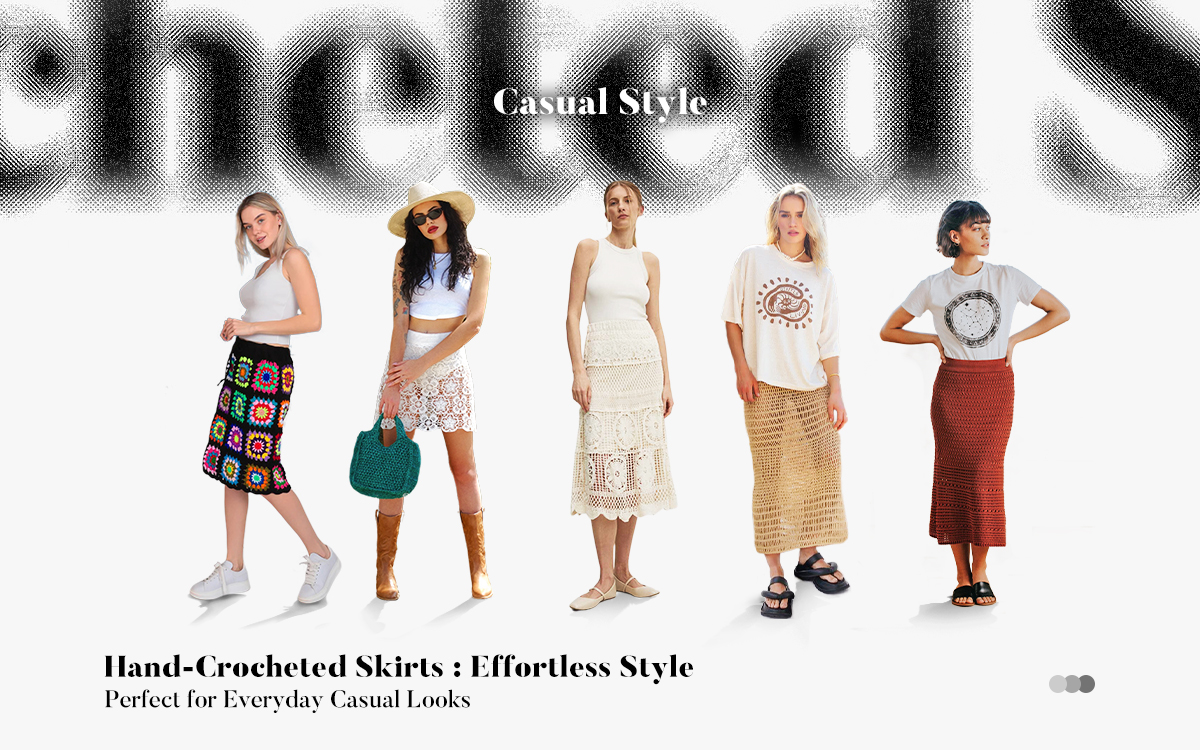 Simple Yet Stylish Crochet Skirt