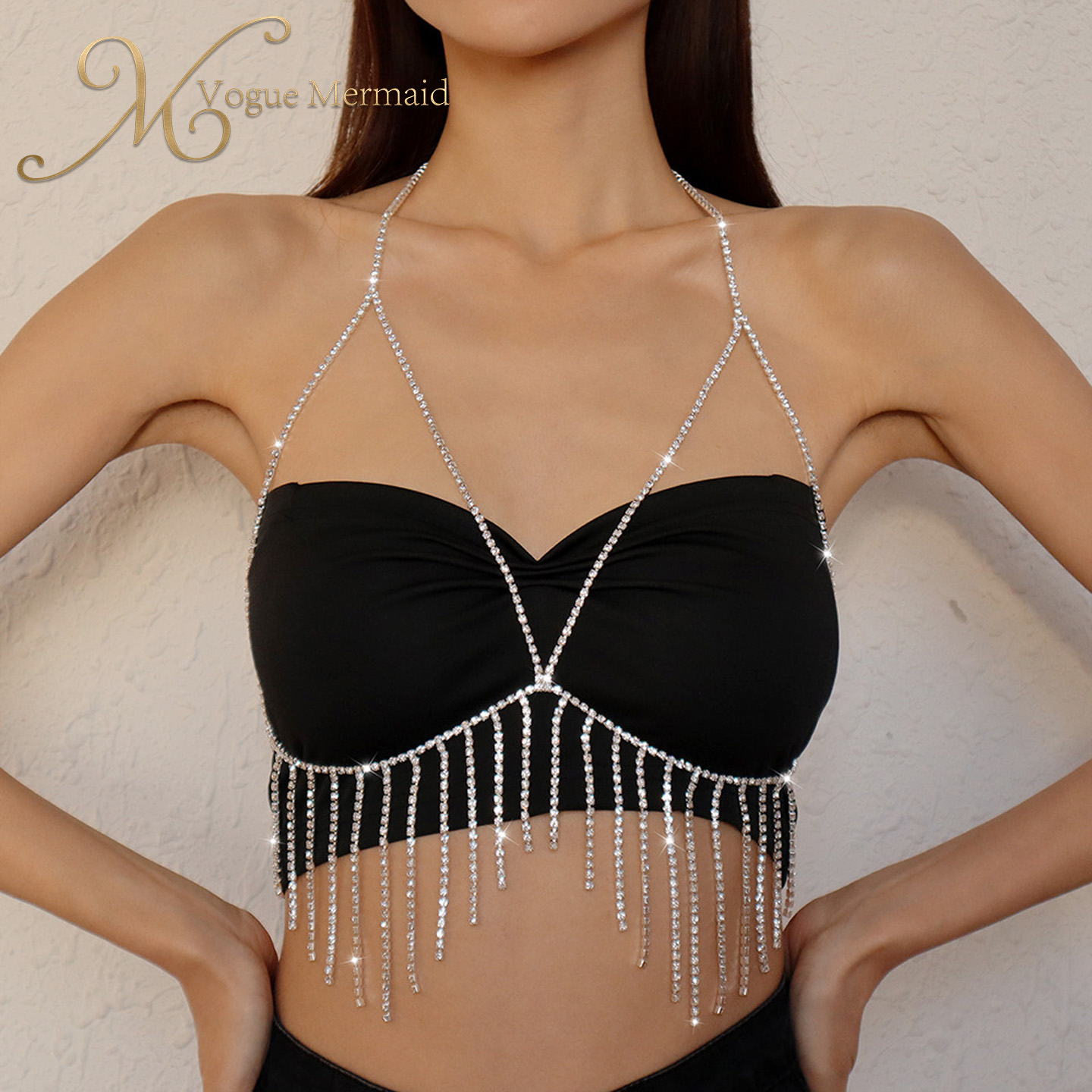 body chain bra for nightclub