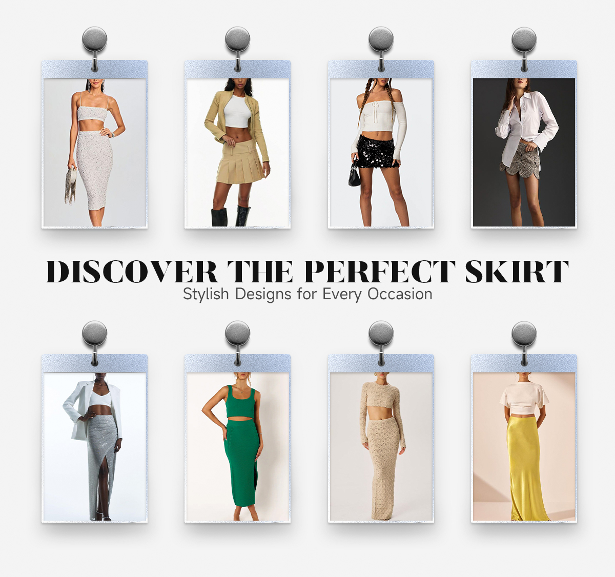 Crochet 8 Types of Skirt to Add to Your Wardrobe