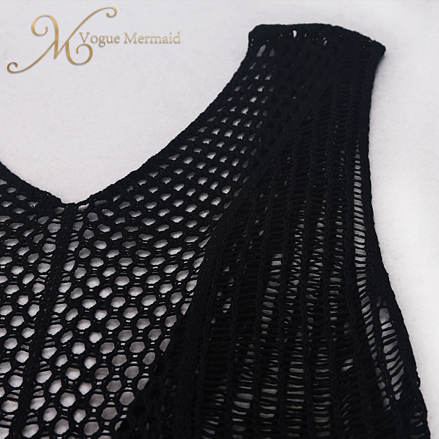 polyester crochet bodycon dress